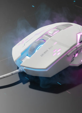 FPS Ghost 18G Wired Gaming Mouse – RGB Light, High Precision Sensor, Ergonomic Design FPS Ghost 18G Wired Gaming Mouse – RGB Light, High Precision Sensor, Ergonomic Design