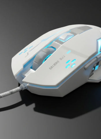 FPS Ghost 18G Wired Gaming Mouse – RGB Light, High Precision Sensor, Ergonomic Design FPS Ghost 18G Wired Gaming Mouse – RGB Light, High Precision Sensor, Ergonomic Design