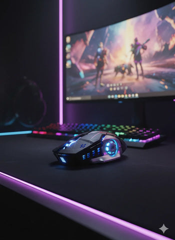 Wireless Rechargeable Mute Mouse Ergonomic Optical Silent Breathing Light Wireless Rechargeable Mute Mouse Ergonomic Optical Silent Breathing Light