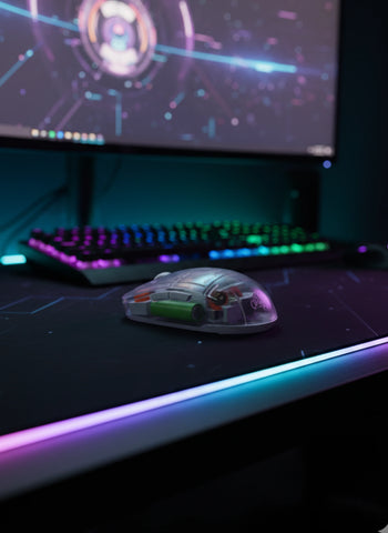 RGB LED Wireless Mouse – Rechargeable Bluetooth 5.2 + 2.4GHz Dual Mode Silent Mouse for Laptop & PC RGB LED Wireless Mouse – Rechargeable Bluetooth 5.2 + 2.4GHz Dual Mode Silent Mouse for Laptop & PC