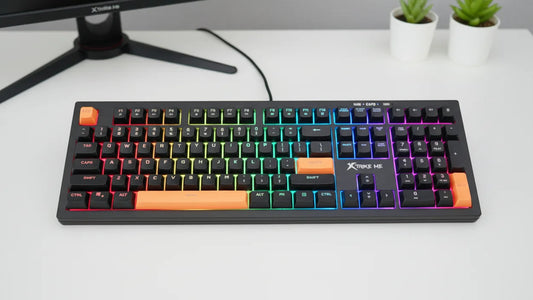 Xtrike Me RGB Mechanical Gaming Keyboard – Rainbow Backlight & Ergonomic Design