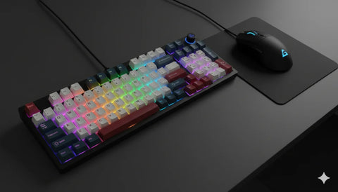 RGB Gaming Combo – Mechanical Keyboard & High-Precision Mouse Set