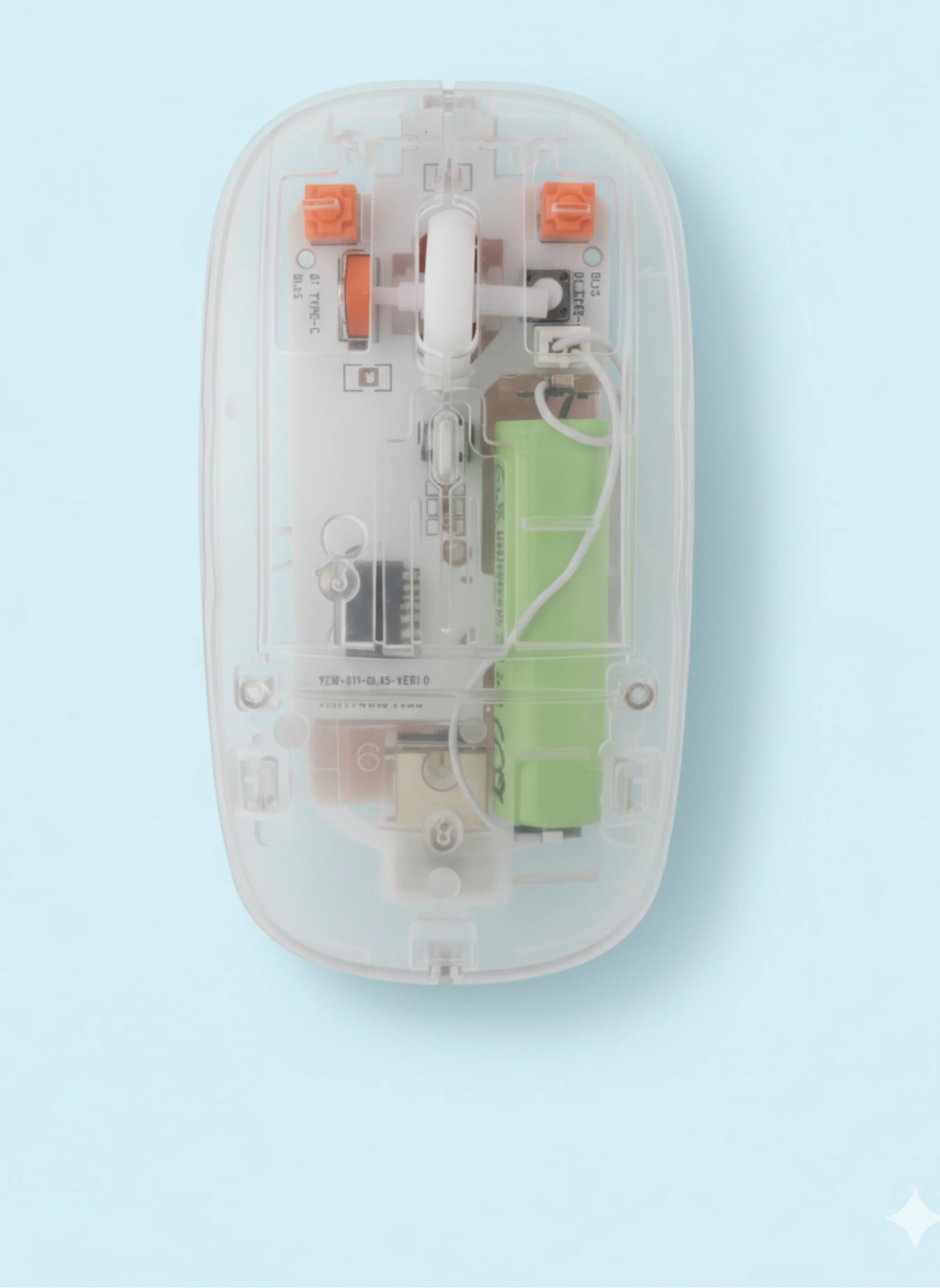 RGB LED Wireless Mouse – Rechargeable Bluetooth 5.2 + 2.4GHz Dual Mode Silent Mouse for Laptop & PC