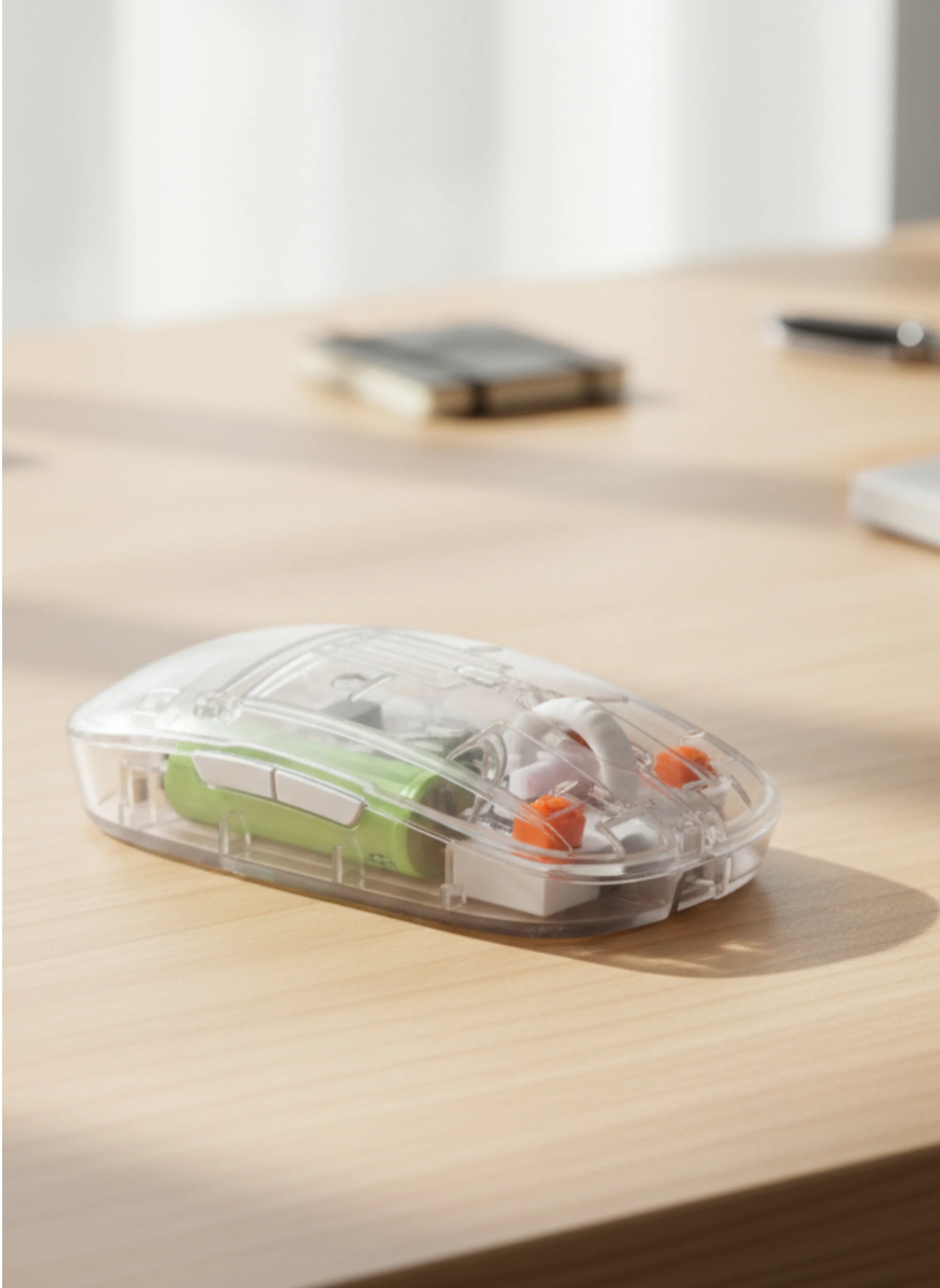 RGB LED Wireless Mouse – Rechargeable Bluetooth 5.2 + 2.4GHz Dual Mode Silent Mouse for Laptop & PC