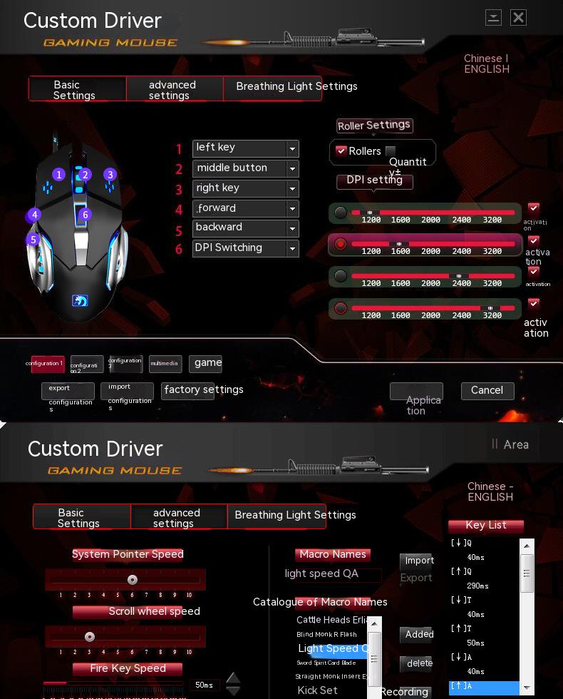 Wired Gaming Mouse Buttons Ergonomic Mice Colorful LED Light Mouse for PC Computer Laptop Wired Gaming Mouse