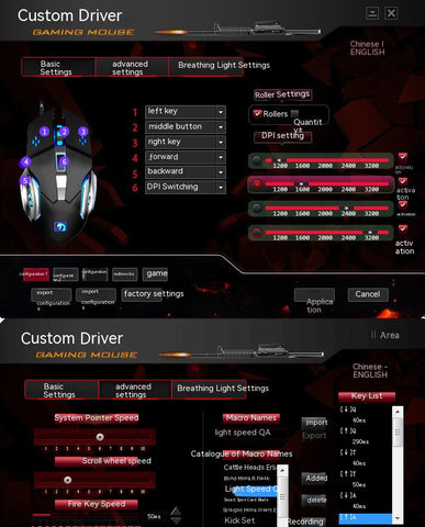 Wired Gaming Mouse Buttons Ergonomic Mice Colorful LED Light Mouse for PC Computer Laptop Wired Gaming Mouse